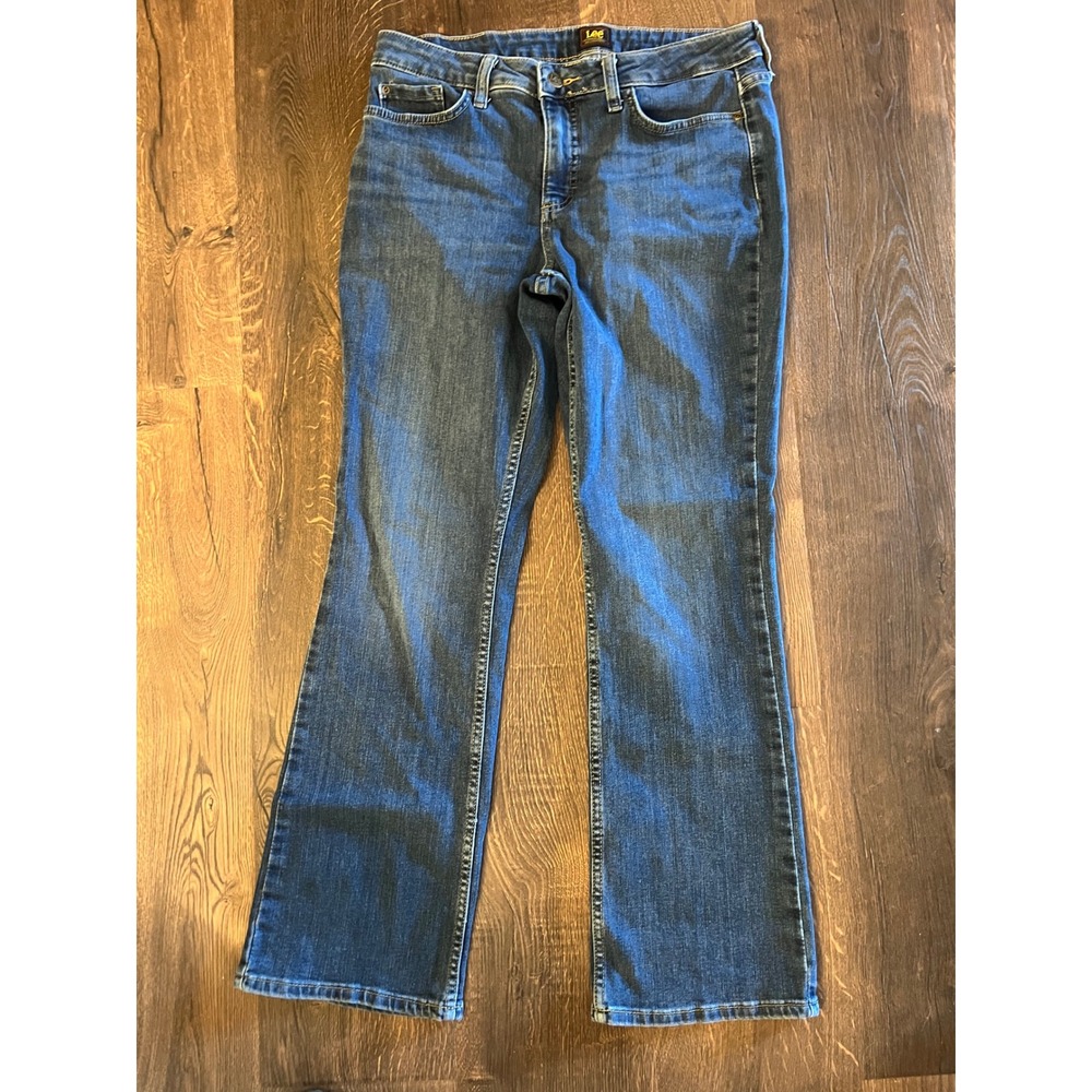 Lee Women's Bootcut Jeans Premium Quality Denim Medium Wash size 10